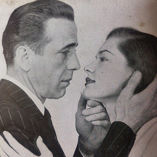 The Big Sleep - 1946 - Promo Photo 4 - Humphrey Bogart & Lauren Bacall