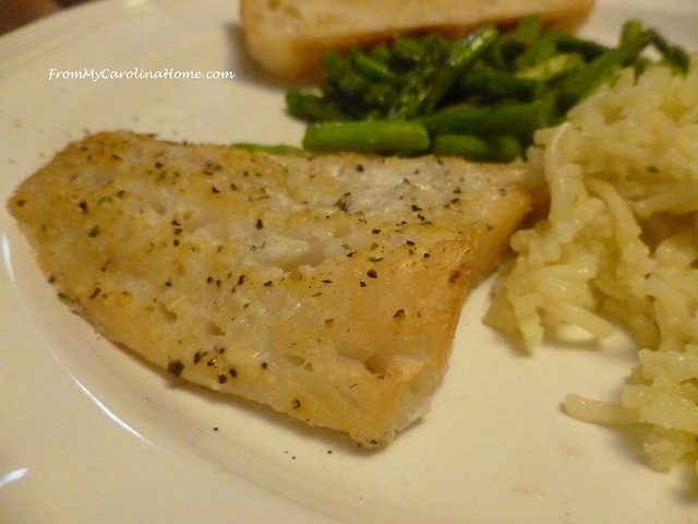 Grilled Cedar Plank Fish at From My Carolina Home