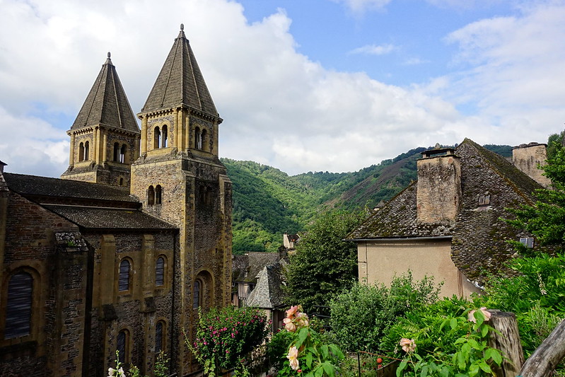 4. Aveyron: Bozouls, Conques. - De viaje por Francia: diarios, viajes y excursiones en coche. (22)