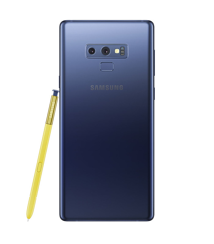 Samsung Note 9 - Ocean Blue - Back