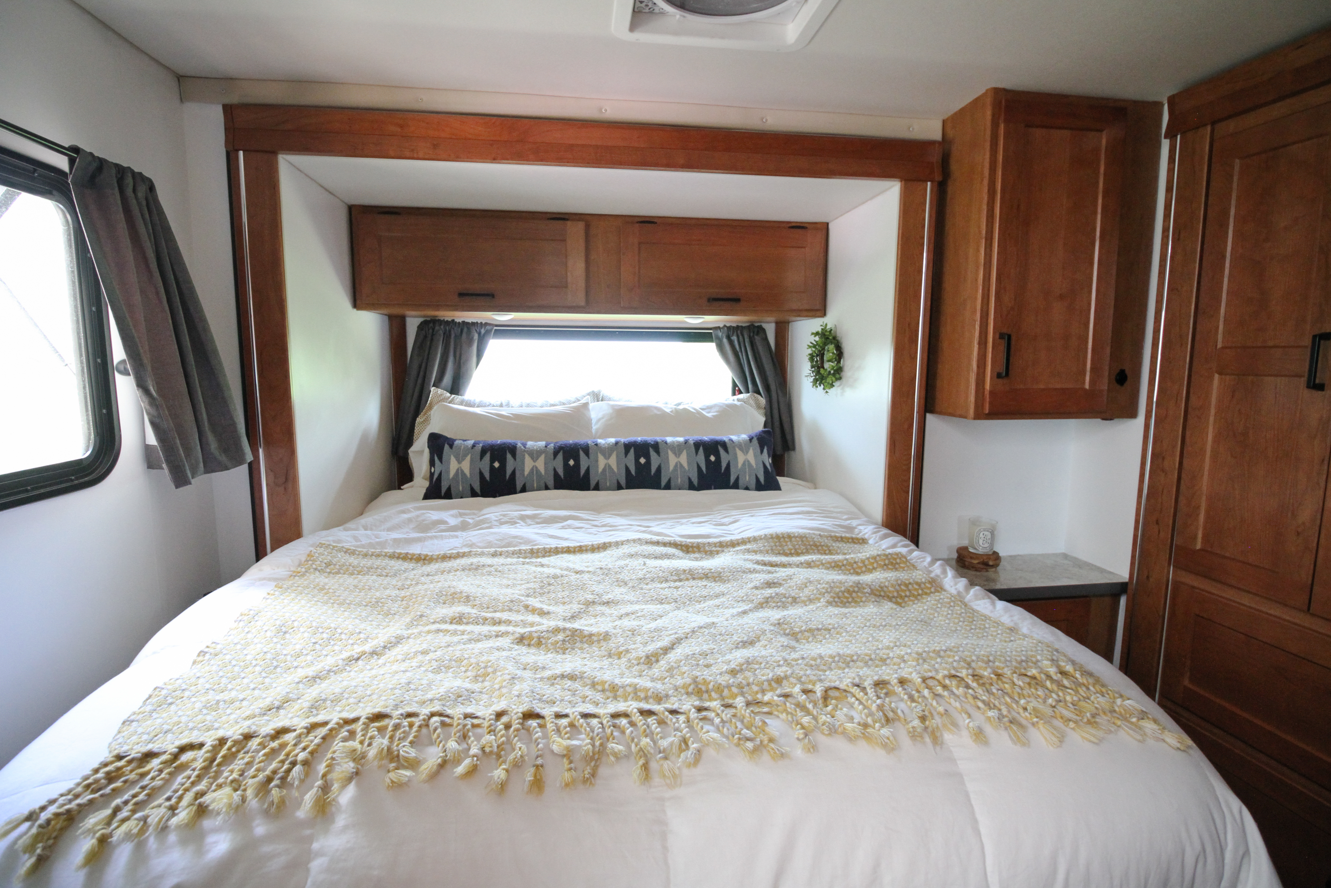 Out of Boundaries RV Renovation Bedroom