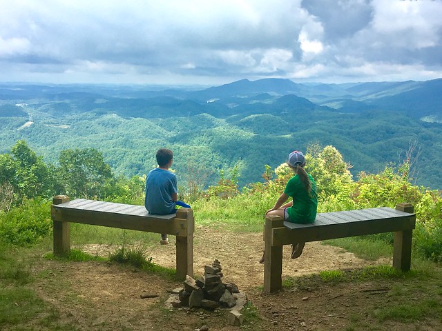 Molly's Knob is one of the most challenging trail at Hungry Mother State Park