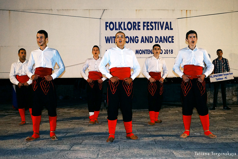 Танец фольклорной группы "Hercegovina”