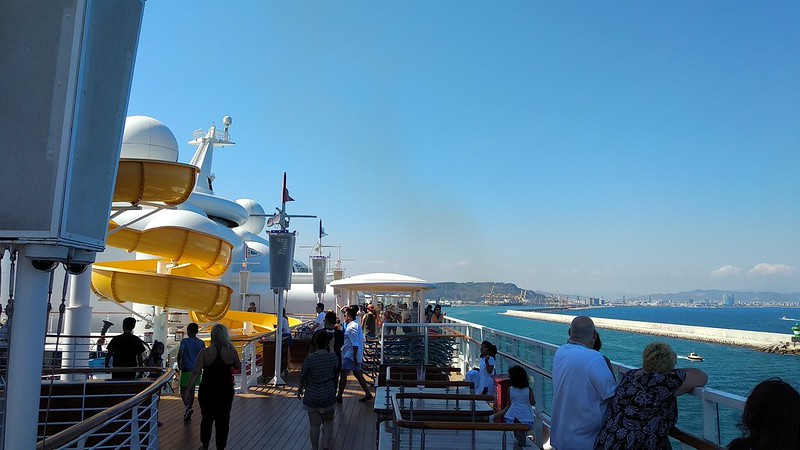 La salida desde Barcelona - Crucero disney Magic mediterráneo julio 2018 (28)