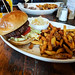 The Belsize Public House - the burger and fries