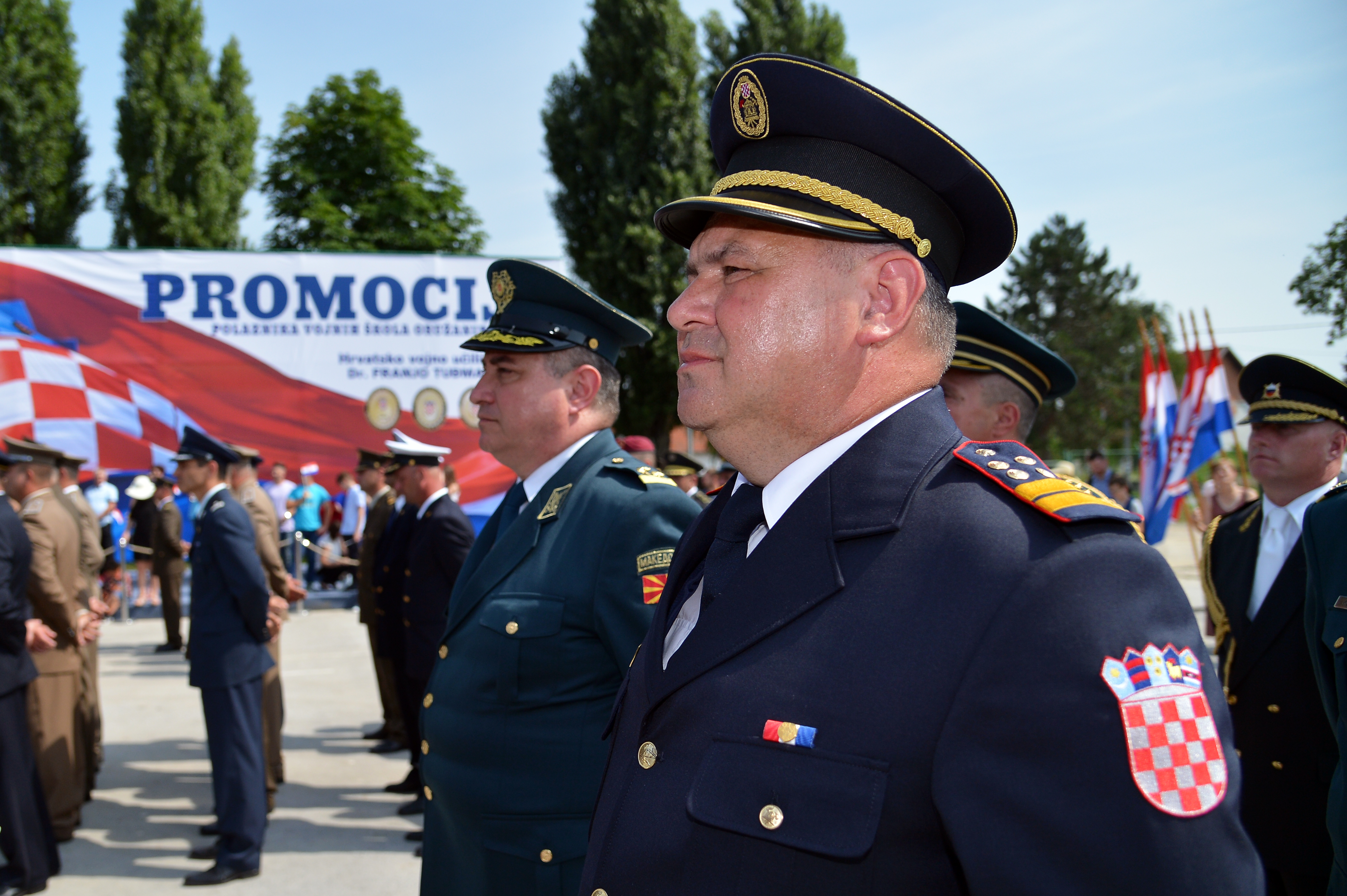 Svečana promocija 153 polaznika vojnih škola HVU-a u Vukovaru