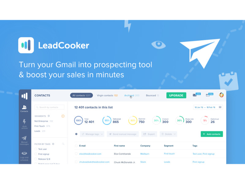 LeadCooker app
