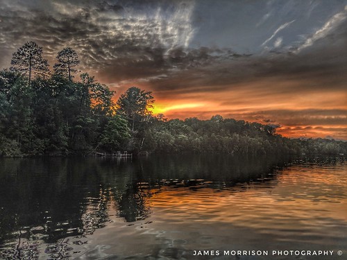 turtlelake wisconsin northwoods lake sunset