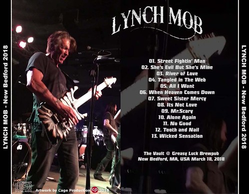 Lynch Mob-New Bedford 2018 back