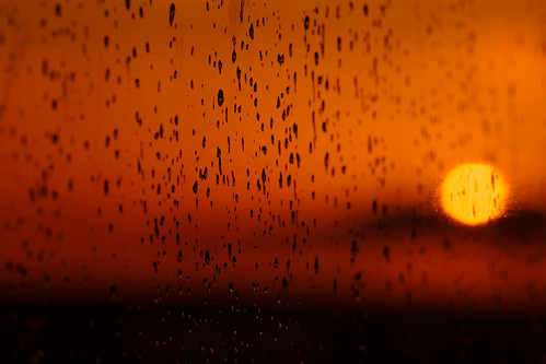 sun orlando sunset travel fl abstract raindrops rain window florida unitedstates us