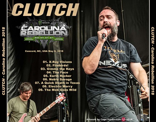 Clutch-Carolina Rebellion 2018 back