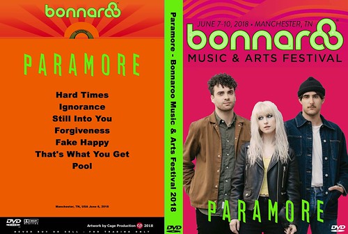 Paramore-Bonnaroo Festival 2018
