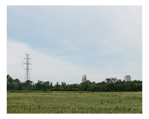 cementfactory landscape lanaudiere industrial wheat canada pylone quebec rural field saintthomas québec ca