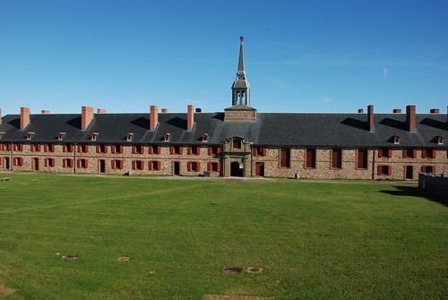 Louisbourg fortress. From History Comes Alive in Sydney, Nova Scotia