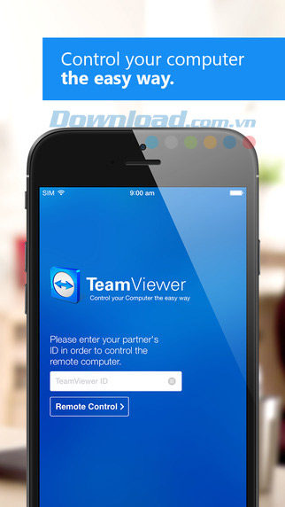 teamviewer iphone remote control