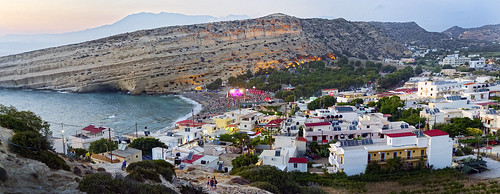 matala beach festival crete greece