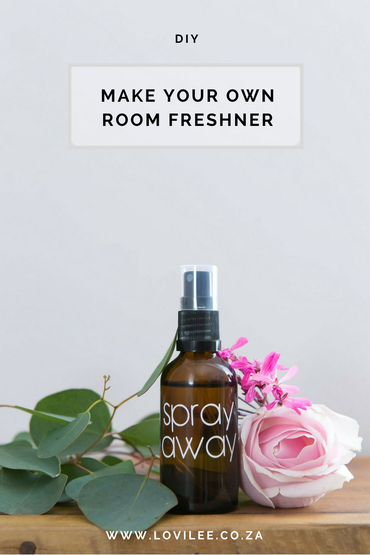 How to make your own room spray