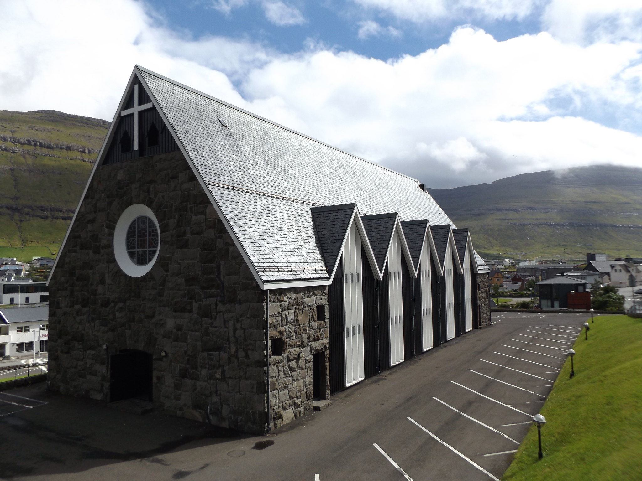 Christianskirkjan, Klaksvik, Faroe Islands, 16 July 2018