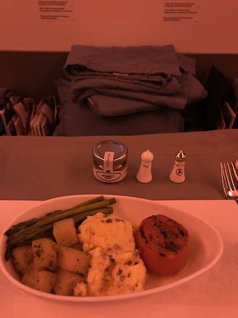 Turkish Airlines omelet