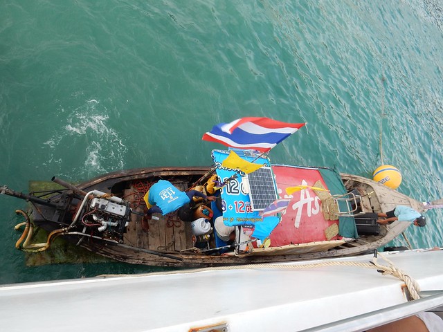 TAILANDIA POR LIBRE: TEMPLOS, ISLAS Y PLAYAS - Blogs de Tailandia - Rumbo a Ao Nang: navegando entre gigantes de roca (25)