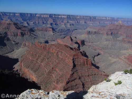 My first view from Honan Point, Grand Canyon National Park, Arizona