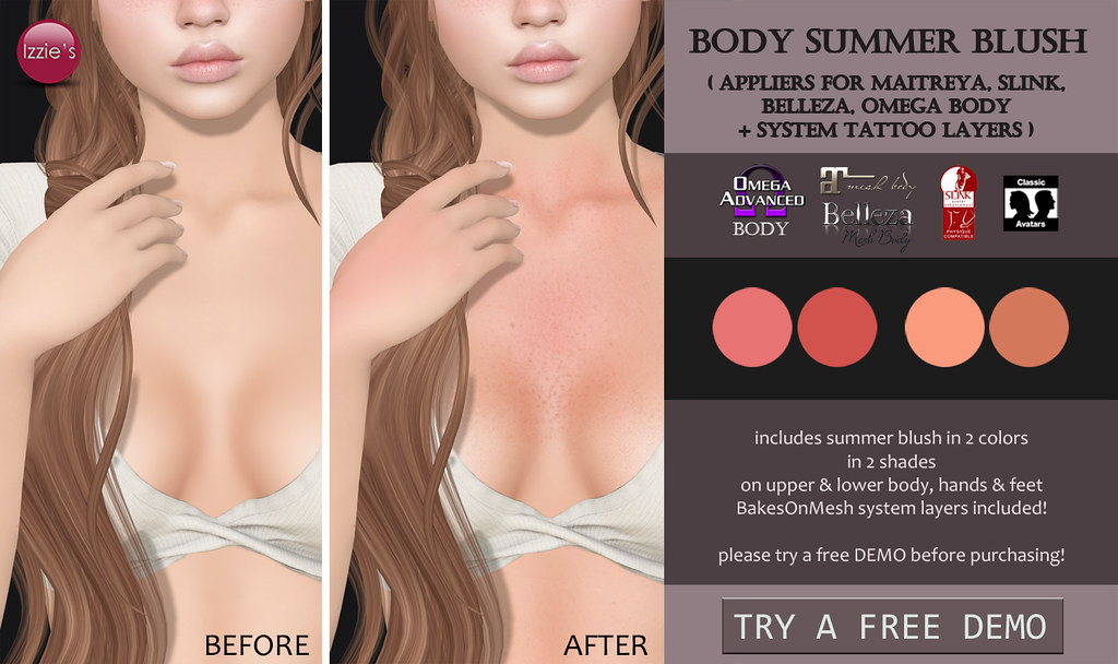 Body Summer Blush for FLF - TeleportHub.com Live!