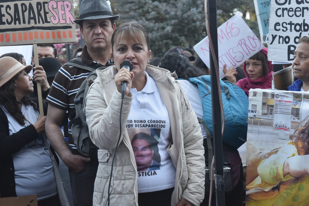 Gran marcha por las personas desaparecidas en Ecuador