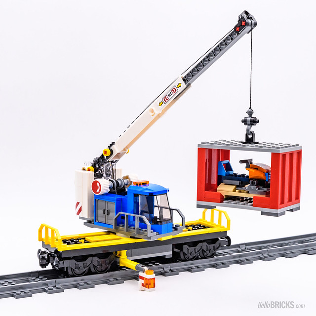 REVIEW LEGO City 60198 Cargo Train Powered Up