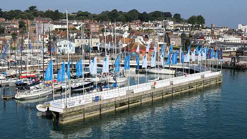 Leaving Cowes