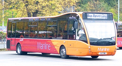 YJ17 FWE ‘The Burnley Bus Company’ No. 263 ‘Mainline’. Optare Versa V1170 on ‘Dennis Basfords’s railsroadsrunways.blogspot.co.uk’