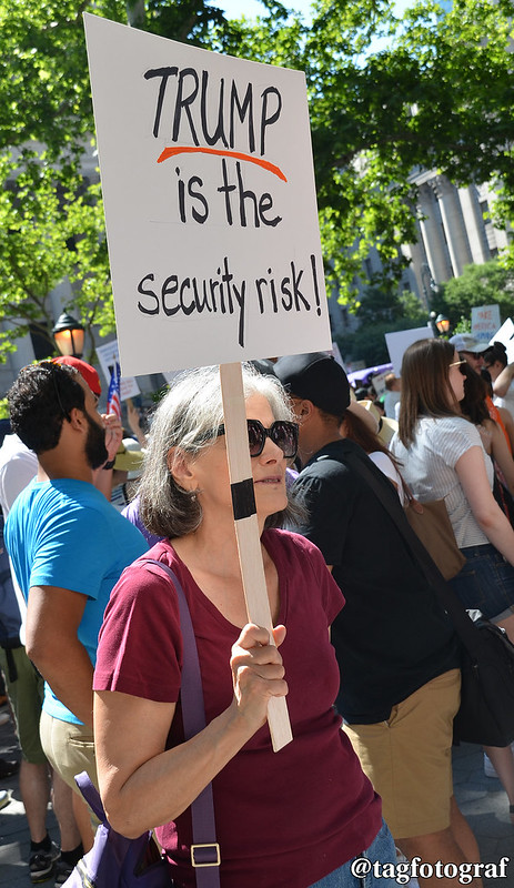 Families Belong Together Protest: Trump Is The Security Risk