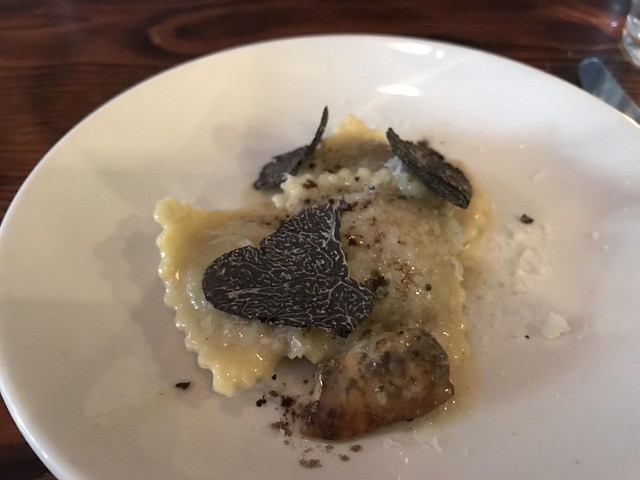 Porcini Ravioli with Australian Black Truffle