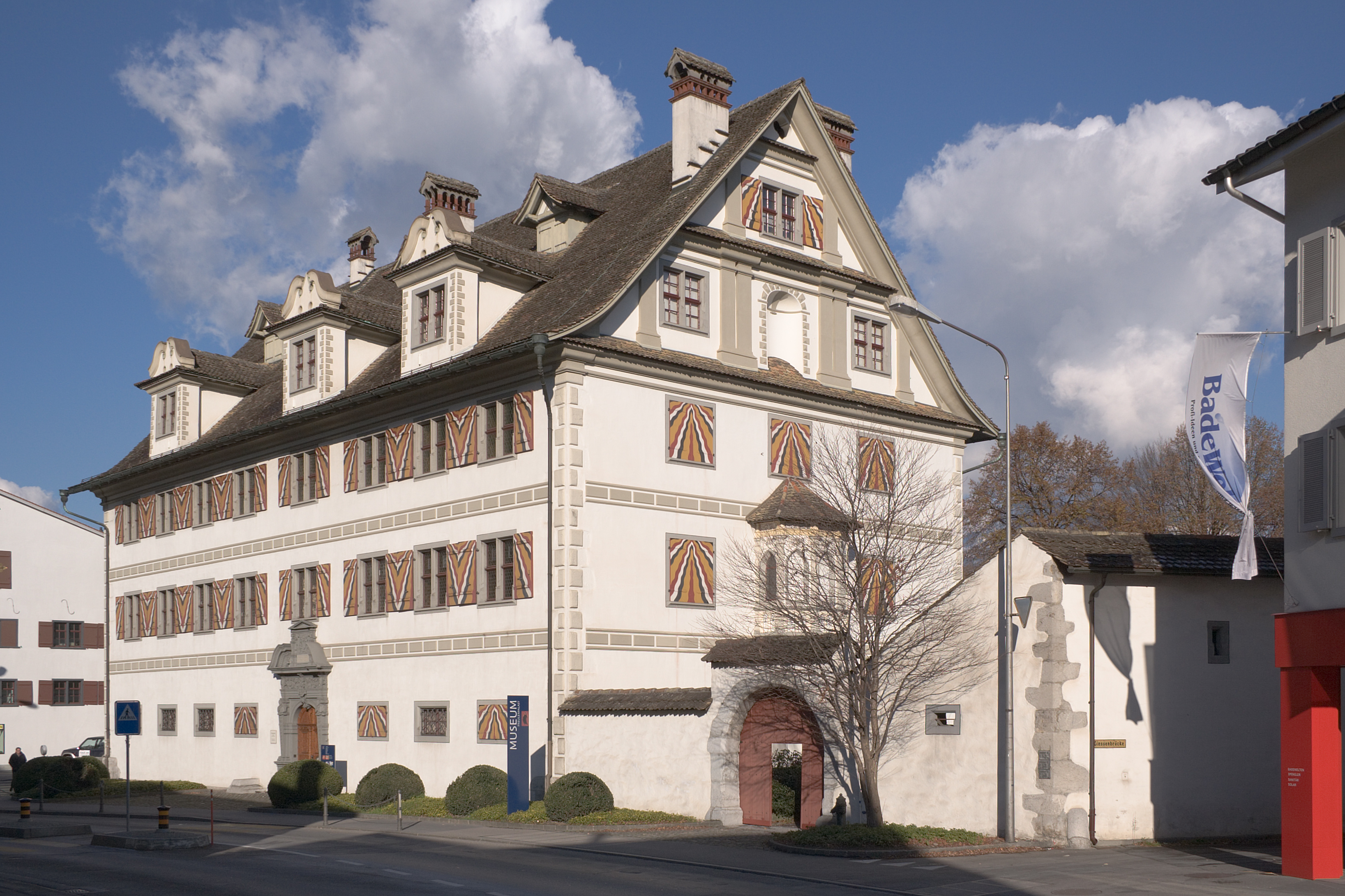 Cantonal museum in the Freulerpalast at Näfels, Switzerland. Photo taken on November 19, 2005.