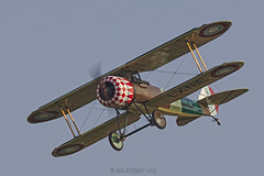 Nieuport 28 C.1 Replica / Répliques volantes de la Grande Guerre / LX-NIE - Photo of Champigneul-Champagne