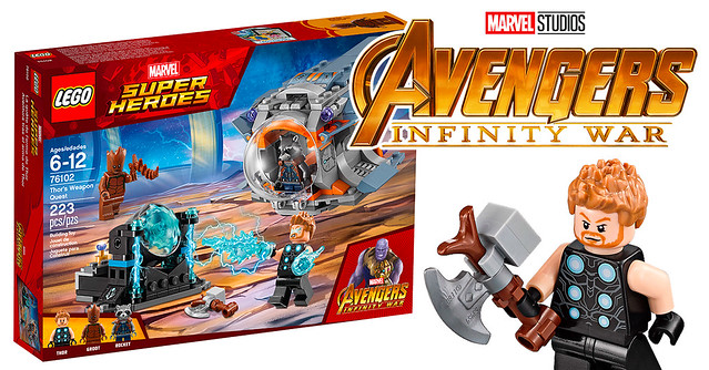REVIEW LEGO Marvel 76102 Thor's Weapon Quest