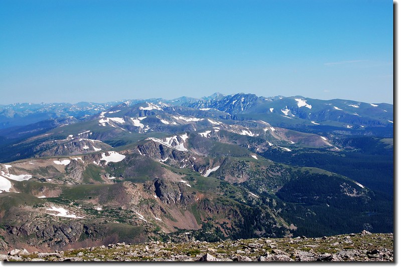 View to North from James' summit 2