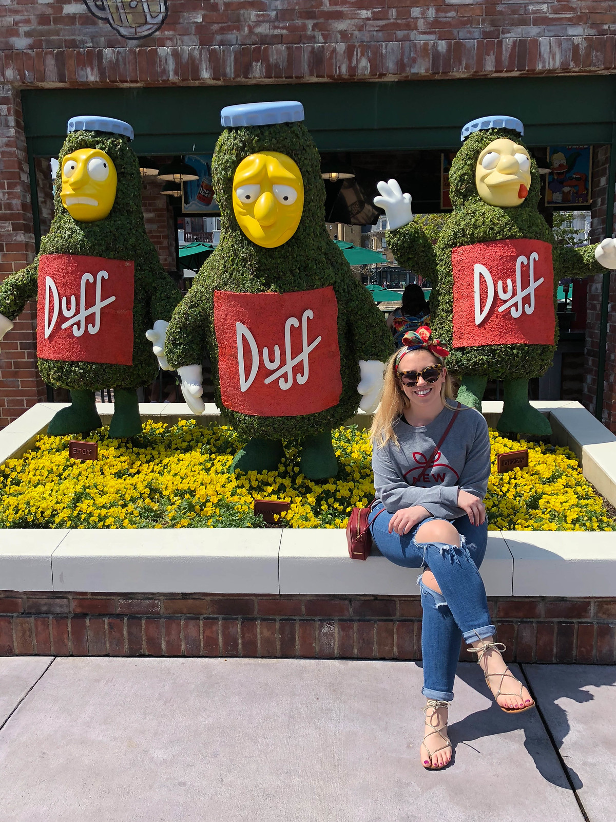 Simpsons Duff Universal Studios Florida Photos