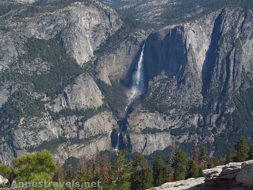 Yosemite Falls from Sentinel Dome, Yosemite National Park, California
