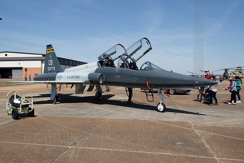 columbus airforce base afb cbm kcbm airport mississippi airshow military trainer usaf airplane aircraft jet northrop t38 talon fighter 701563 14thftw 4972625 50thfts