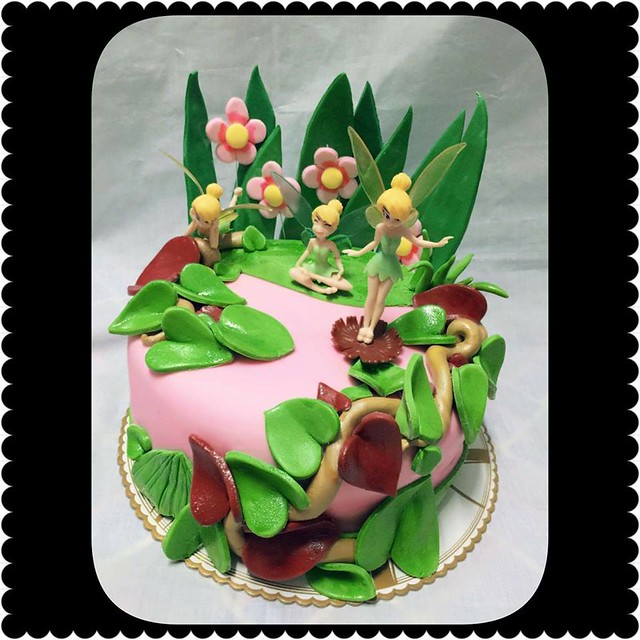Tinkerbell Cake by Emzky V. Brillantes of G's Creation