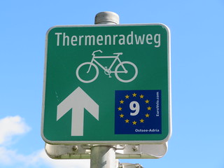 Am EuroVelo 9 "Thermenradweg"