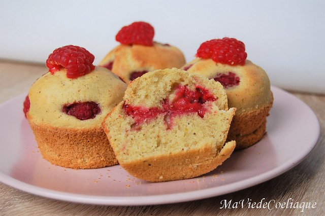 muffins pistache framboise sans gluten sans lactose