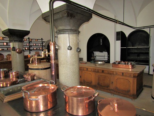 kitchen in Neuschwanstein Castle