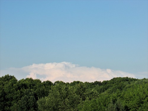 blue sky belmont west michigan thunderstorm july summer