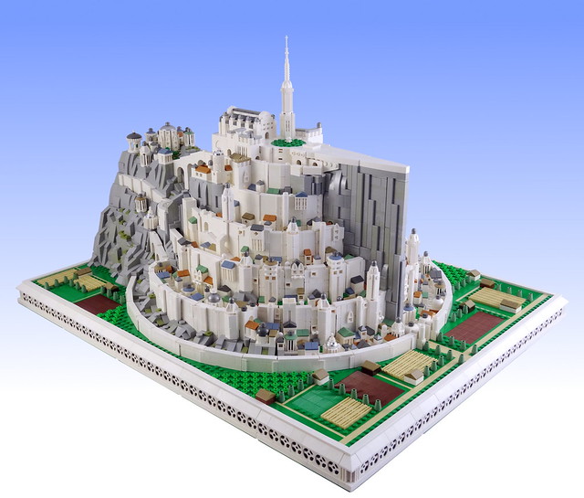 LEGO The Lord of the Rings Minas Tirith microscale