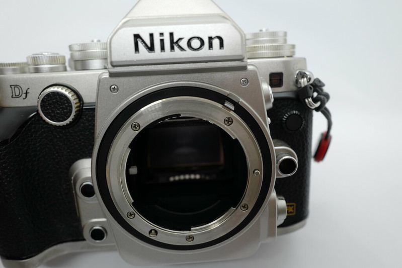 Nikon Df露出計連動レバーを通常時に戻すこと
