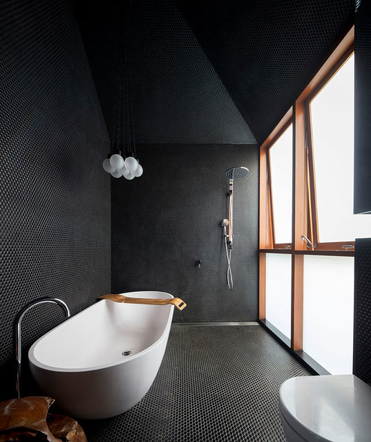 Amazing Carter Williamson Architects Used Black To Give This Interior A Bold Appearance