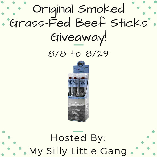 Original Smoked Grass-Fed Beef Sticks Giveaway