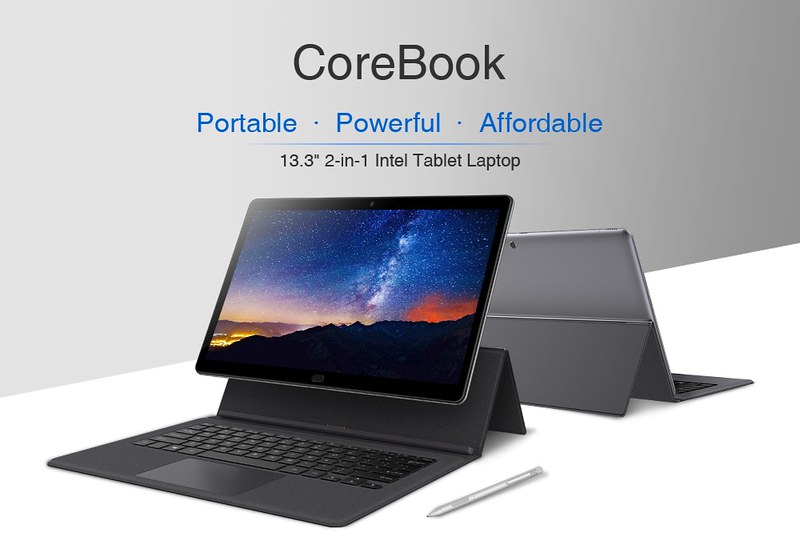 Surface Go対抗馬の中華PC Chuwi CoreBookのスペックを徹底比較【Chuwi 