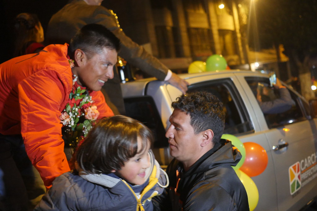 Pueblo carchense recibe al líder de la Vuelta a Colombia, Jonathan Caicedo